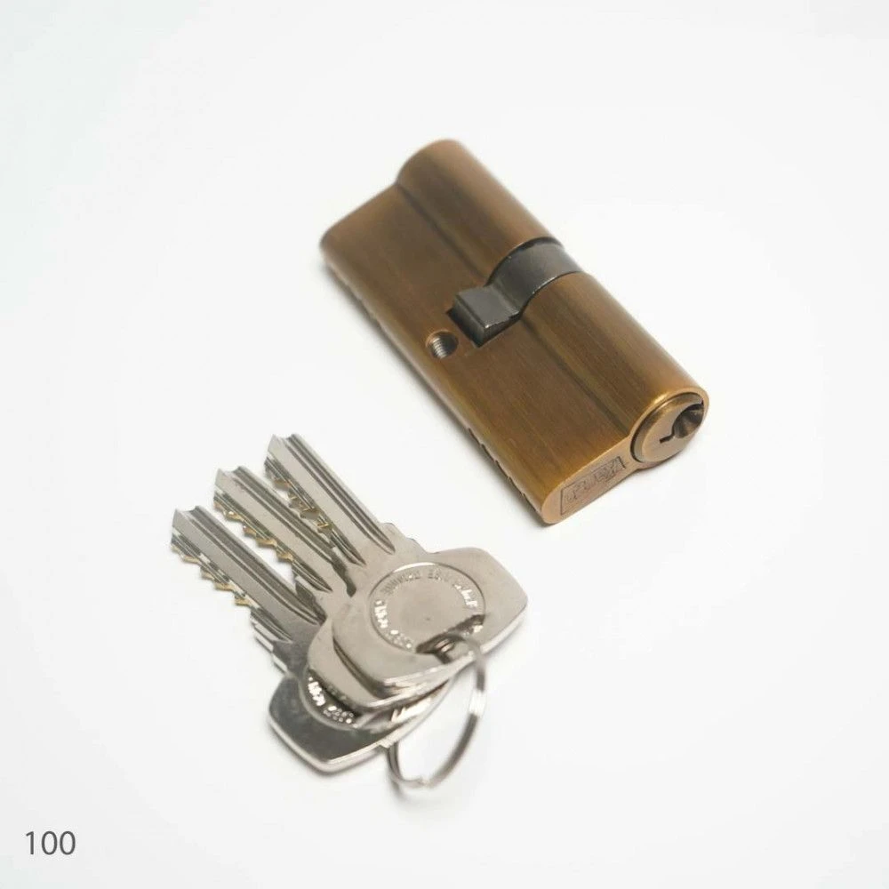 Copper color door lock